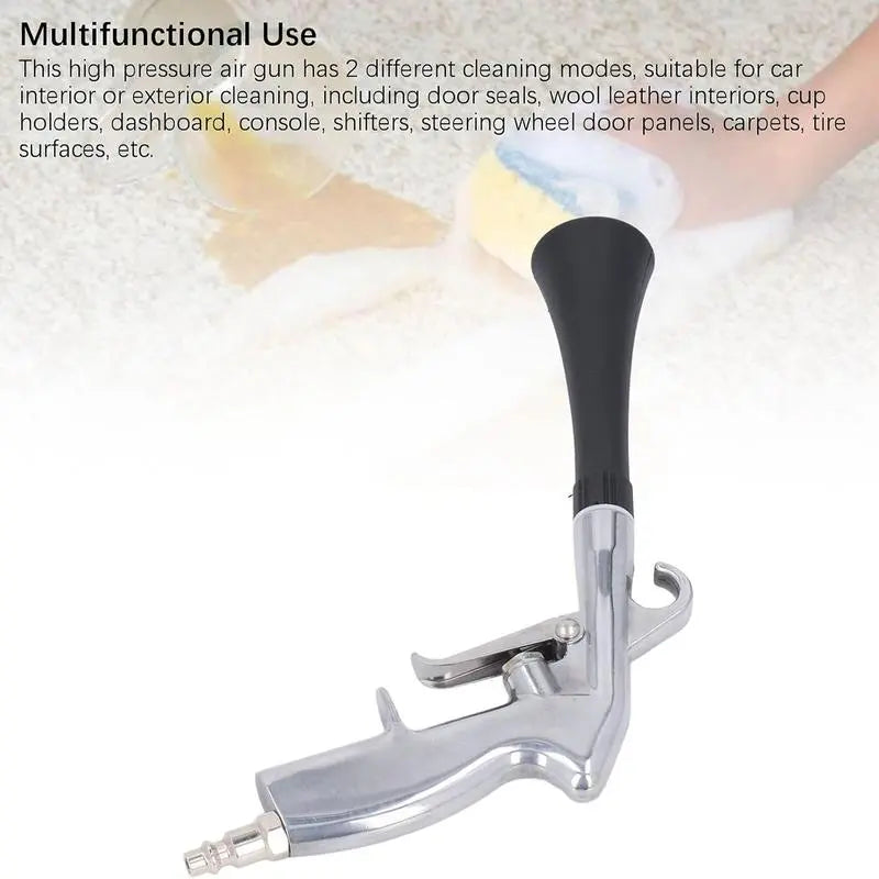 Tornado Cleaning Gun with Brush, Multifunctional Cleaning Gun, Dust Blowing Gun, Powerful Blowing Gun,High-Pressure Car Detailing Dry Washing Gun, Quickly Remove Dust/Dirt,Deep-Cleaning Hard-To-Reach Areas,#Summervibes
