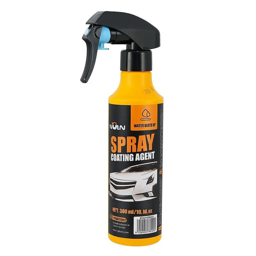 NUAN Car Paint Coating - Ceramic Coating Spray for Cars, 3-In-1 Waterless Wash & Wax, Hydrophobic Paint Protection, High Gloss Shine, Sio2 Ceramic Spray, Wax Polish Spray, Ph Neutral Car Wash, Headlight Coating, Ceramic Coating Kit, Water Beading Spray