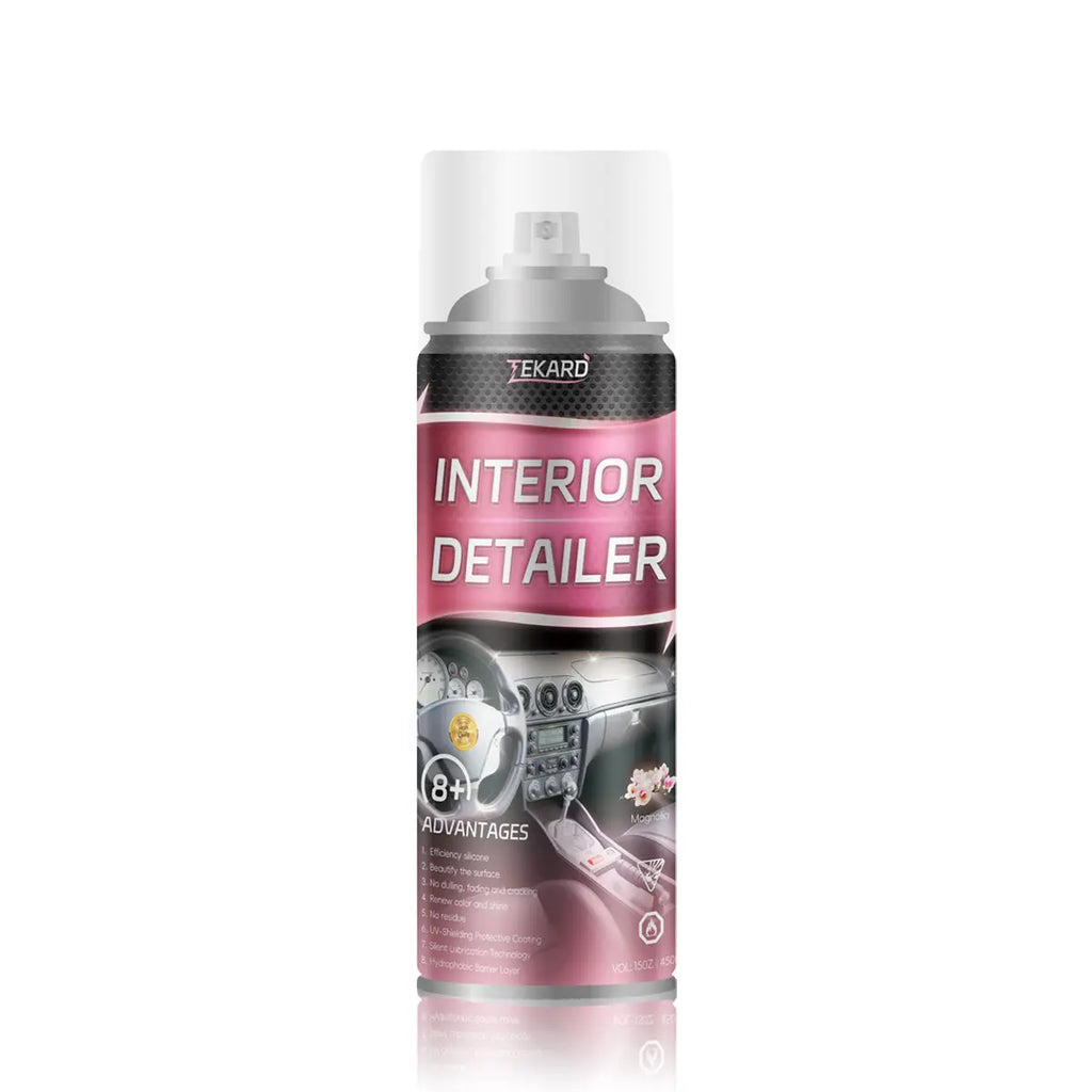TEKARD Detailer - Ultimate Protection for Vinyl, Rubber, and Plastic Surfaces Car Interior Detailer and Protectant, Waterless Spray Wax:Plastic, Rubber, Leather Cleaner for Car Lnteriors&Exteriors、Quick Detailer、Automotive Care、Durable Protection Glossy