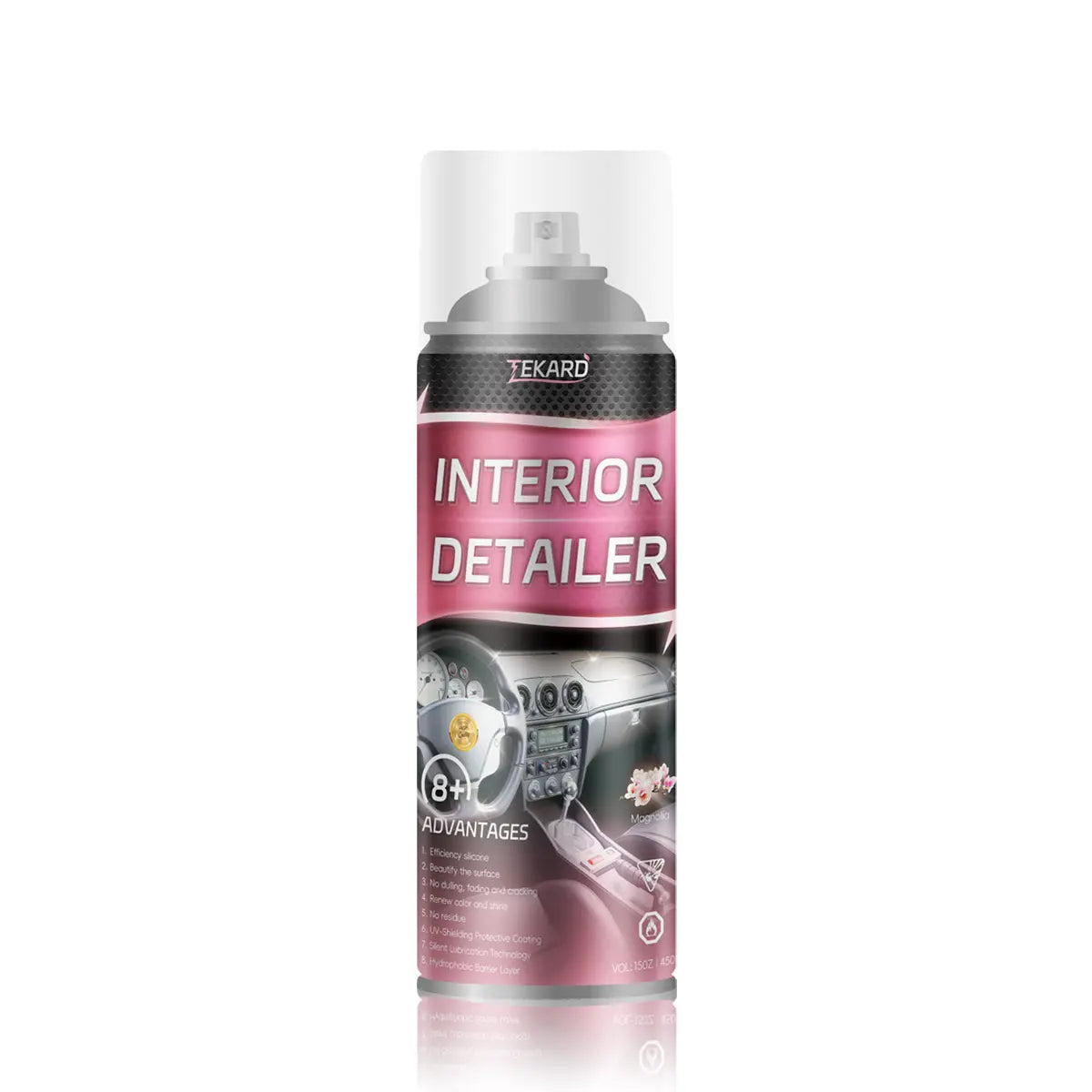 TEKARD Detailer - Ultimate Protection for Vinyl, Rubber, and Plastic Surfaces Car Interior Detailer and Protectant, Waterless Spray Wax:Plastic, Rubber, Leather Cleaner for Car Lnteriors&Exteriors、Quick Detailer、Automotive Care、Durable Protection Glossy