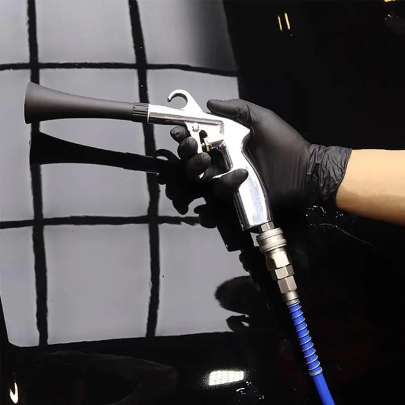Tornado Cleaning Gun with Brush, Multifunctional Cleaning Gun, Dust Blowing Gun, Powerful Blowing Gun,High-Pressure Car Detailing Dry Washing Gun, Quickly Remove Dust/Dirt,Deep-Cleaning Hard-To-Reach Areas,#Summervibes